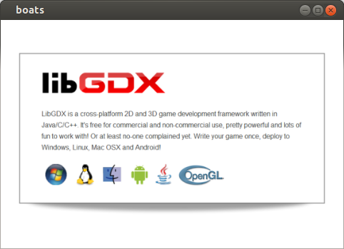 libGDX on desktop